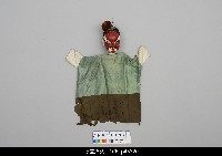 北京杖頭戲偶-花臉藏品圖，第1張